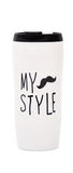 Creative ceramic water mug with lid,Ceramic Milk Tea Cup Breakfast Morning Mugs Coffe Cup Xmas Gift CollectionFunny Gift 450ml